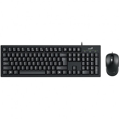 Комплект Genius KM-100SE USB UA Black (31330009410)
