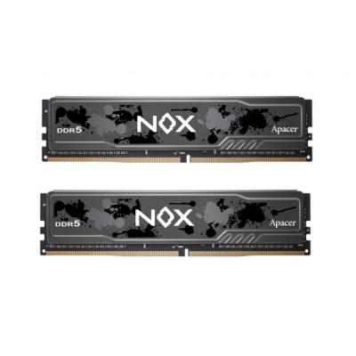 Модуль пам'яті для комп'ютера DDR5 32GB (2x16GB) 6000 MHz NOX Apacer (AH5U32G60C512MBAA-2)