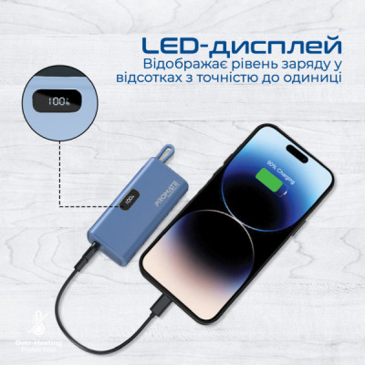 Батарея універсальна Promate 5000mAh PD/20W (nanopack-5.navy) Батарея універсальна Promate 5000mAh PD/20W (nanopack-5.navy)
