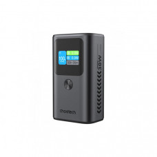 Батарея універсальна Choetech 10000mAh 30W, PD, USB-C, USB-A, Color Display Clock, functionsAlarm,Stopwatch,Timer (B701-CCGY)