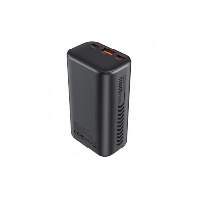 Батарея універсальна Choetech 10000mAh 30W, PD, USB-C, USB-A, Color Display Clock, functionsAlarm,Stopwatch,Timer (B701-CCGY)