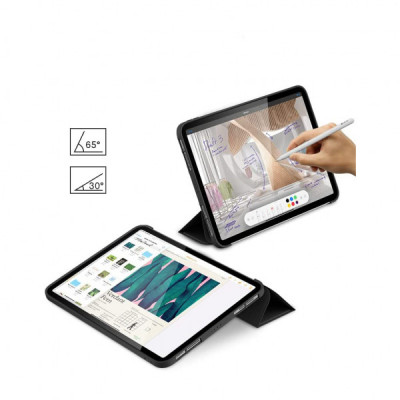 Чохол до планшета BeCover Tri Fold Soft TPU Silicone Apple iPad 10.2 2019/2020/2021 Black (706881)
