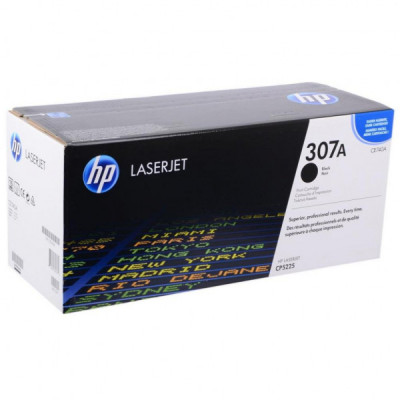 Картридж HP CLJ 307A Black (CE740A)