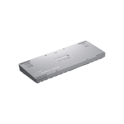 Клавіатура Hator Rockfall 3 Mecha TKL QMK/VIA Orange Wireless White (HTK851UA)