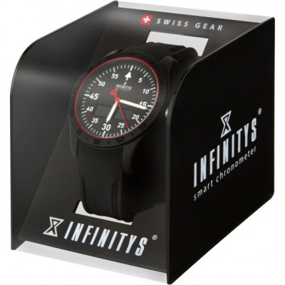 Смарт-годинник Atrix INFINITYS X20 45mm Swiss Sport Chrono Black-silicone Смарт-г (swwpaii2sscbs)