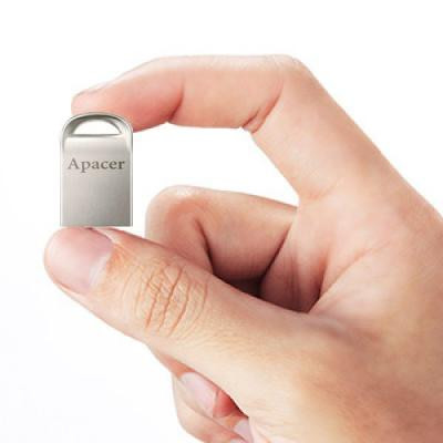 USB флеш накопичувач Apacer 32GB AH115 Silver USB 2.0 (AP32GAH115S-1)