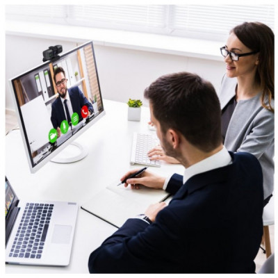 Веб-камера J5create JVU430 4K Ultra HD USB-A/C Black (JVU430-N) Веб-камера J5create JVU430 4K Ultra HD USB-A/C Black (JVU430-N)