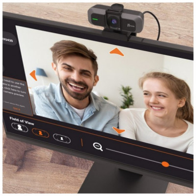 Веб-камера J5create JVU430 4K Ultra HD USB-A/C Black (JVU430-N) Веб-камера J5create JVU430 4K Ultra HD USB-A/C Black (JVU430-N)