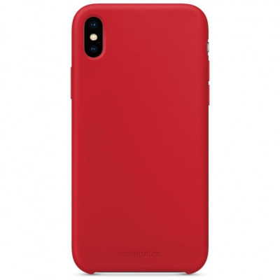 Чохол до мобільного телефона MakeFuture Silicone Case Apple iPhone XS Max Red (MCS-AIXSMRD)