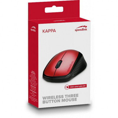 Мишка Speedlink Kappa Wireless Red (SL-630011-RD)