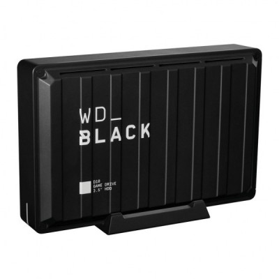 Зовнішній жорсткий диск 3.5" 8TB BLACK D10 Game Drive WD (WDBA3P0080HBK-EESN)