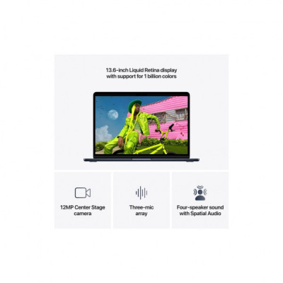 Ноутбук Apple MacBook Air 13 M5 A3449 Midnight (MDHG4UA/A)