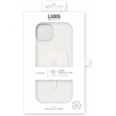 Чохол до мобільного телефона Uag [U] Apple iPhone 14 Plus Lucent 2.0 Magsafe, Marshmallow (114077313535)