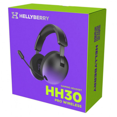 Навушники Hator Hellyberry HH30 PRO Wireless Black/Violet (HH30_PRO_wireless_BV) Навушники Hator Hellyberry HH30 PRO Wireless Black/Violet (HH30_PRO_wireless_BV)