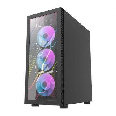 Корпус для ПК DARKFLASH DK210 BLACK
