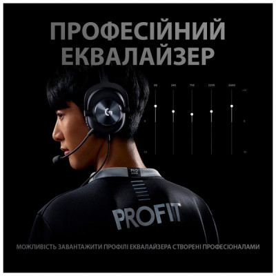 Навушники Logitech G PRO X Gaming Headset Black (981-000818)