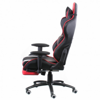 Крісло ігрове Special4You ExtremeRace black/red with footrest (000003034)