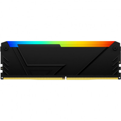 Модуль пам'яті для комп'ютера DDR4 32GB (2x16GB) 3733 MHz Beast Black RGB Kingston Fury (ex.HyperX) (KF437C19BB12AK2/32)