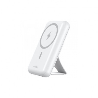 Батарея універсальна Choetech Magnetic Wireless 10000mAh 20W, PD,QC/3.0, USB-A, USB-C, White (B663-ACWH)