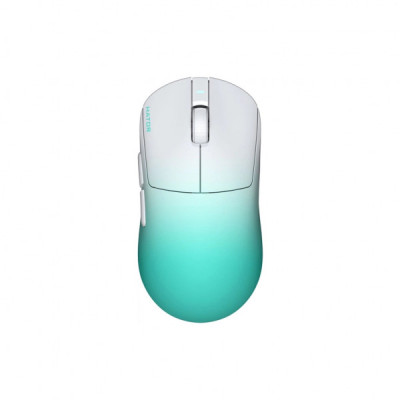 Мишка Hator Quasar 3 Ultima 8K Wireless/Bluetooth/USB White/Mint (HTM761)