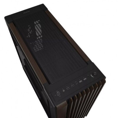 Корпус для ПК ASUS ProArt PA602 Walnut Wood Tempered Glass Modern Black (90DC00J0-B09030)