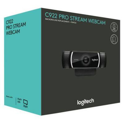 Веб-камера Logitech C922 Pro Stream (960-001088)