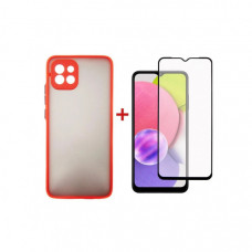 Чохол до мобільного телефона Dengos Kit for Realme C53 case + cable DENGOS (Black) (DG-CC-02)