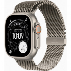 Смарт-годинник Apple Watch Ultra 3 GPS + Cellular 49mm Natural Titanium Case with Natural Titanium Milanese Loop - Me (MEWY4QP/A)