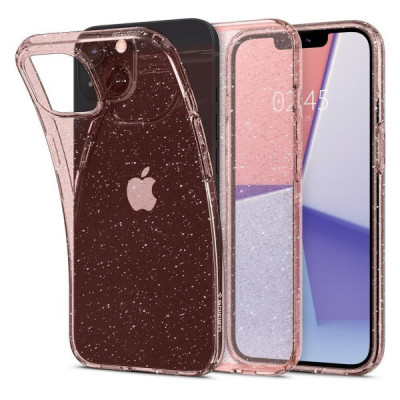 Чохол до мобільного телефона Spigen Spigen Apple Iphone 13 Liquid Crystal Glitter, Rose Quartz (ACS03517)