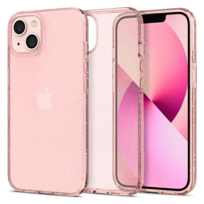 Чохол до мобільного телефона Spigen Spigen Apple Iphone 13 Liquid Crystal Glitter, Rose Quartz (ACS03517)