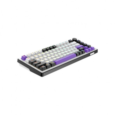 Клавіатура Hator Hellyberry HK75 Mechanical Linear RGB USB UA White/Violet (HK75)