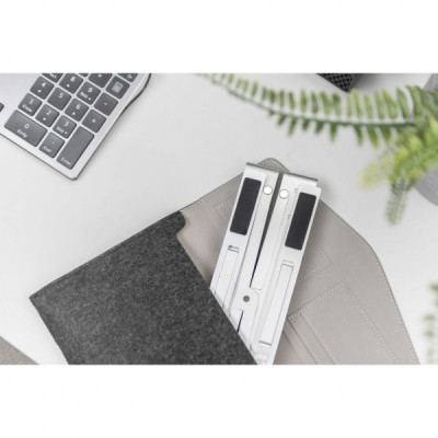 Підставка до ноутбука Digitus Variable Notebook Stand, до 17", USB-C Dock 5-Port (DA-90424)