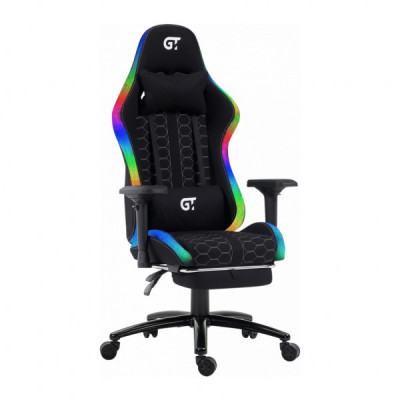 Крісло ігрове GT Racer X-2462 Black (X-2462 Fabric Black)