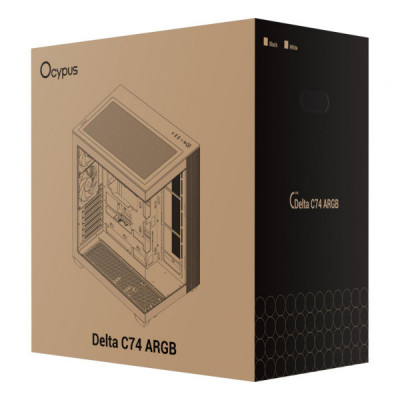 Корпус для ПК OCYPUS DELTA-C74-WHD200XX-GL Корпус для ПК OCYPUS DELTA-C74-WHD200XX-GL
