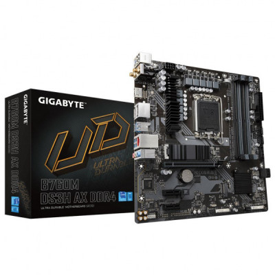 Материнська плата GIGABYTE B760M DS3H AX DDR4