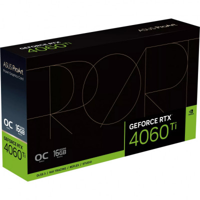 Відеокарта ASUS GeForce RTX4060Ti 16Gb PROART OC (PROART-RTX4060TI-O16G)