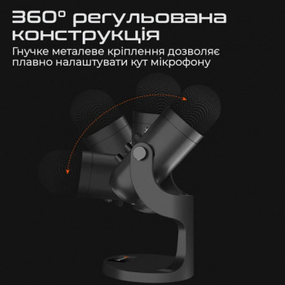 Мікрофон Meetion MC20 Black (MT-MC20-A)
