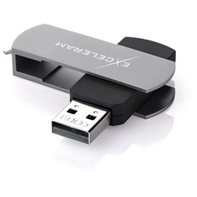 USB флеш накопичувач eXceleram 32GB P2 Series Gray/Black USB 2.0 (EXP2U2GB32)