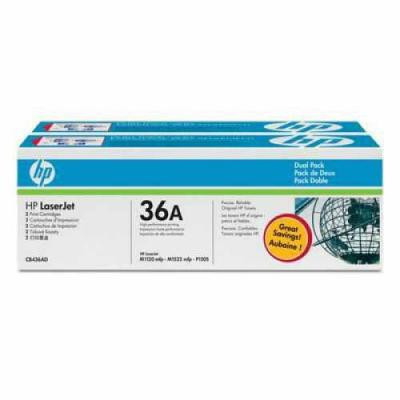 Картридж HP LJ 35A P1005/ 1006 DUAL PACK (CB435AD)