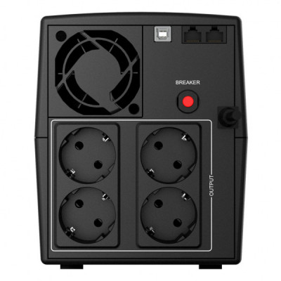 Пристрій безперебійного живлення nJoy Keen 1000VA USB (UPLI-LI100KU-CG01B)