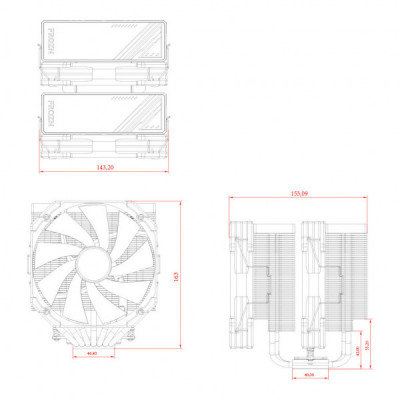 Кулер до процесора ID-Cooling FROZN A720 Black