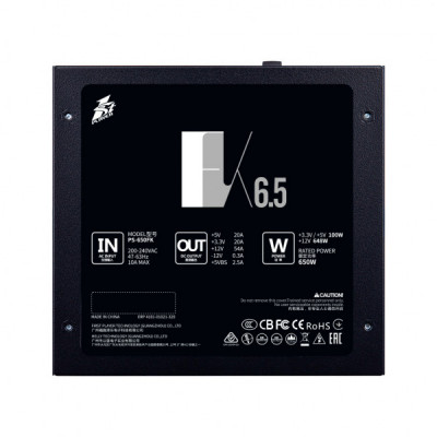 Блок живлення 1stPlayer 750W (FK-750-BK-EU)