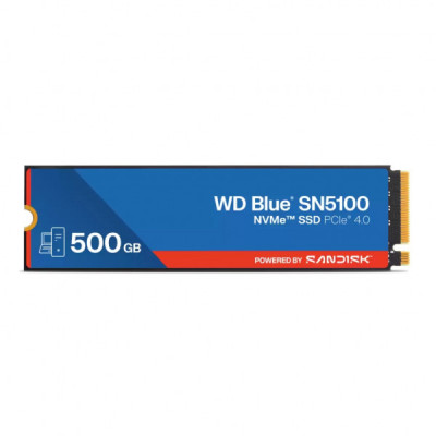 Накопичувач SSD M.2 2280 500GB BLUE SN5100 WD (WDS500G5B0E-00CPE0)