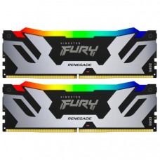 Модуль пам'яті для комп'ютера DDR5 32GB (2x16GB) 6000 MHz FURY Renegade RGB Kingston Fury (ex.HyperX) (KF560C32RSAK2-32)