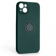 Чохол до мобільного телефона Armorstandart Icon Ring Apple iPhone 14 Plus Dark Green (ARM68702)