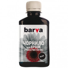 Чорнило Barva Epson 105 180 мл, black, pigm. (E105-786)