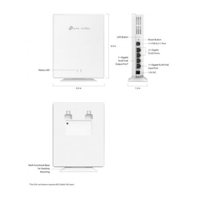 Точка доступу Wi-Fi TP-Link EAP650-DESKTOP