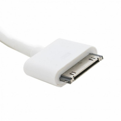 Кабель мультимедійний Apple 30-pin to VGA 0.15m Extradigital (KBA1649)