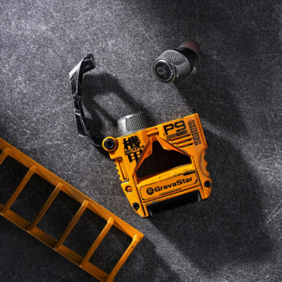 Навушники GravaStar Sirius P9 Plus War Damaged Yellow (GSP9PLUS_YLW)