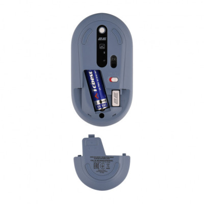 Мишка 2E MF300 CAPYBARASWIM Silent Wireless/Bluetooth Blue (2E-MF300WCAPIBARABL)